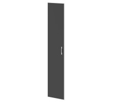 Дверь стекло в раме высокое Lacobel black LT-S1R Л black