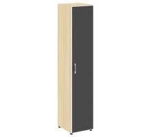 Шкаф высокий узкий LT-SU 1.10R white/black