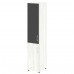 Шкаф высокий узкий LT-SU 1.2R white/black