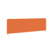 Экран тканевый боковой L1200мм (оранжевый-белый) Б.ТЭКР-120